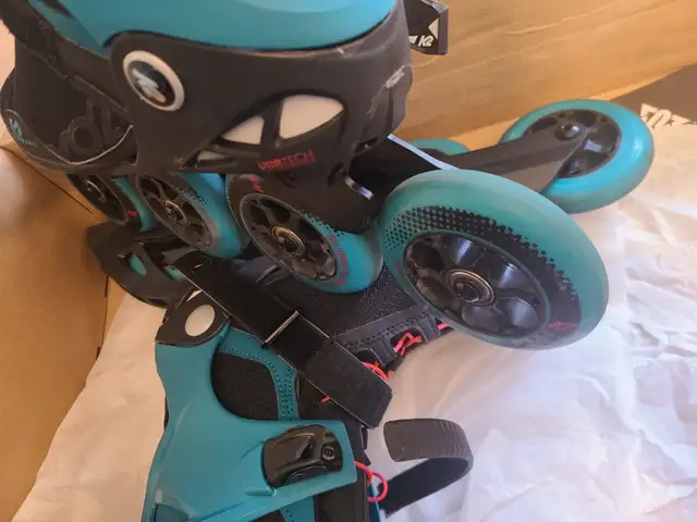 "Roller blade K2 VO2 s 100 pro Inline Skates Size 9 in Skates & Blades in City of Montréal - Image 6