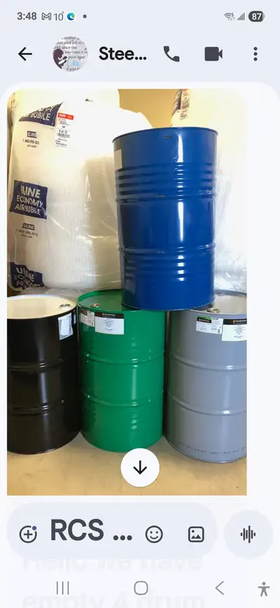 Food grade steel drums for sale, View more