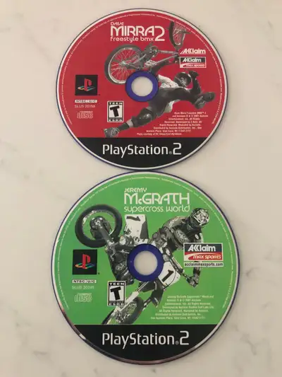 Dave Mirra Jeremy McGrath Double Pack Sony PlayStation 2 PS2, View more