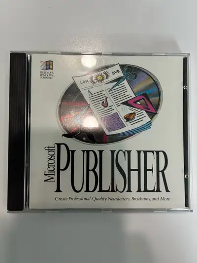 Vintage Microsoft Publisher - Original CD Cartridge, View more