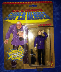 1990 Toy biz dc super heroeslex luther figure