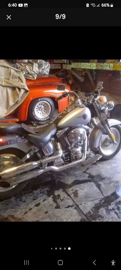 FOR SALE/TRADE : one owner bike. 2001 HARLEY DAVIDSON FATBOY WITH SCREAMING EAGLE STAGE 1 . ONE OWNE...