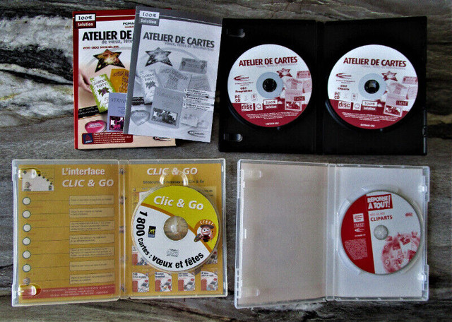 CD-Rom VARIÉS dans CD, DVD et Blu-ray  à Longueuil/Rive Sud - Image 4