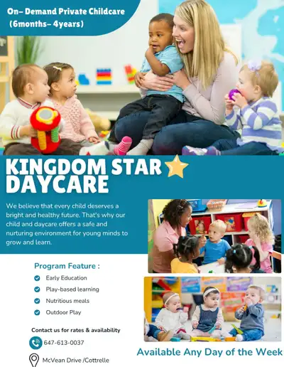 Licensed  Home Child Care (McVean &Cottrelle), View more
