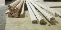 MAPLE  ROPE MOULDING ( 8 ft )