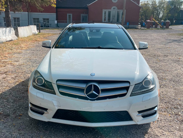2012 Mercedes C250 Coupe- 2 Door, automatic, white in Cars & Trucks in Calgary - Image 3