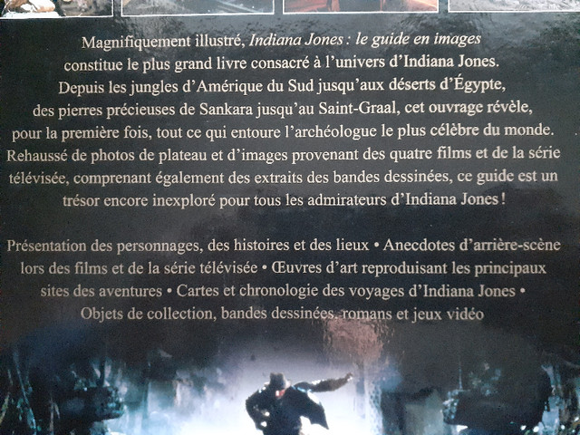 LIVRAISON GRATUITE INDIANA JONES LE GUIDE EN IMAGES NEUF in Textbooks in City of Montréal - Image 3