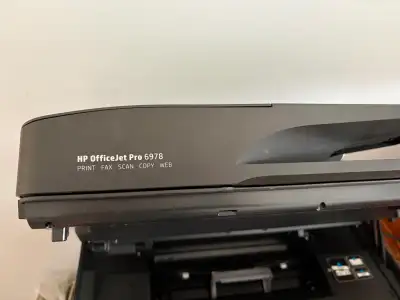 HP Printer #6978 with extra ink cartridges, View more