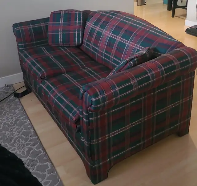 Leather and Fabric Couch for sell628632726489621219