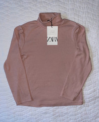 BNWT Zara Girls Cotton Turtleneck (size 7)