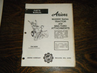 Ariens 924000 Series Tractor and Sno Thro Attachments Manual