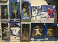 10 Blue Jays game day bobble heads, limited/collectible in box