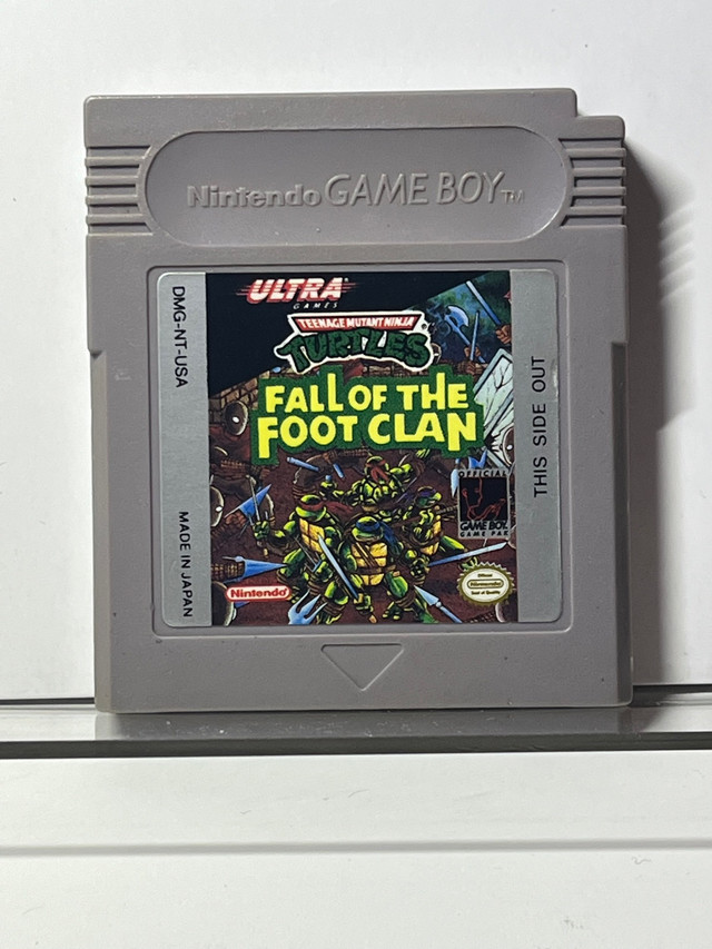 Nintendo Gameboy Color TMNT Fall Of The Foot Clan in Older Generation in Markham / York Region