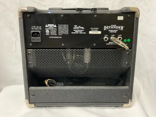 KUSTOM THE DEFENDER V5 TUBE AMP in Amps & Pedals in North Bay - Image 4