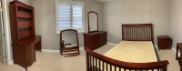 solid wood bedroom sets (with double beds)