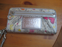 Authentic Coach Wristlet - Poppy Collection