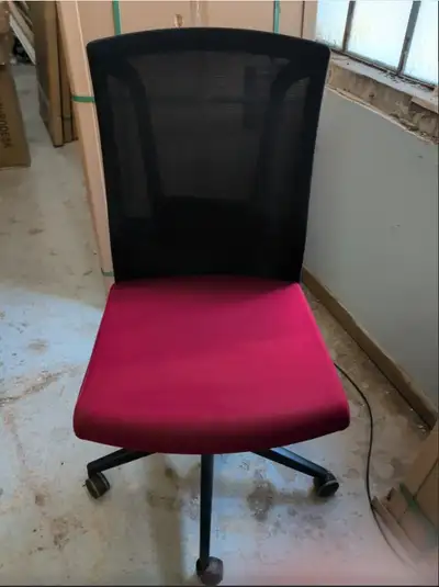 (OPEN-BOX) AnthroDesk Ergonomic Office Chair - Red, View more