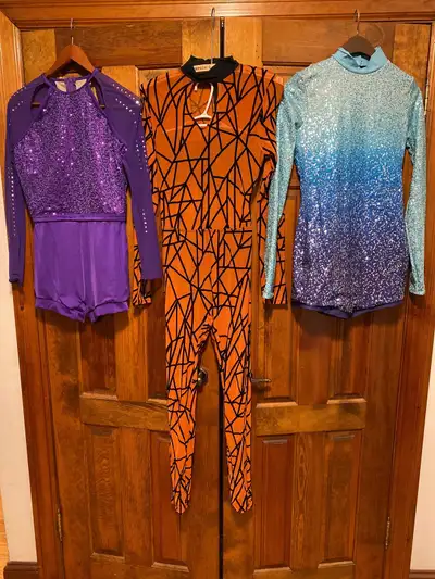 3 UNUSED, BRAND NEW Custom made dance recital costumes, View more