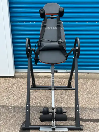 84 Acres FITNESS 350lb Weight Capacity Folding Inversion Therapy Massage Table Bed Equipment,Portabl...