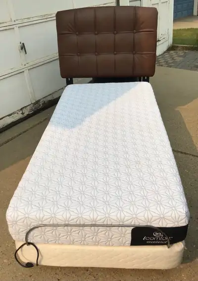 Twin electric bed with massager, View more