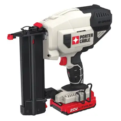 Porter Cable PCC790LA 20V MAX* Lithium 18GA Brad Nailer Kit Le PCC790LA comprend : une batterie PCC6...