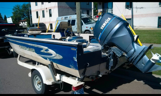 BOAT MOTOR - YAMAHA 100 HORSEPOWER 4 STROKE - IMMACULATE in Powerboats & Motorboats in Thunder Bay