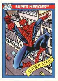 SPIDERMAN .... Marvel Universe Series 1 .... 1990 .... card # 29