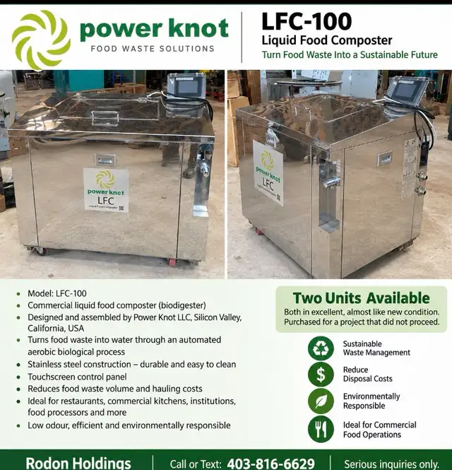 power knot liquid composters