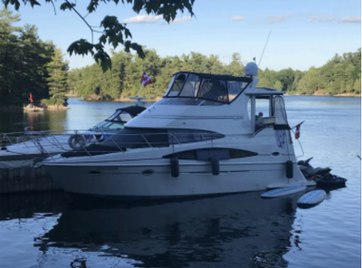 The Carver 366 Motor Yacht is known for delivering exceptional onboard space and comfort. Its flybri...