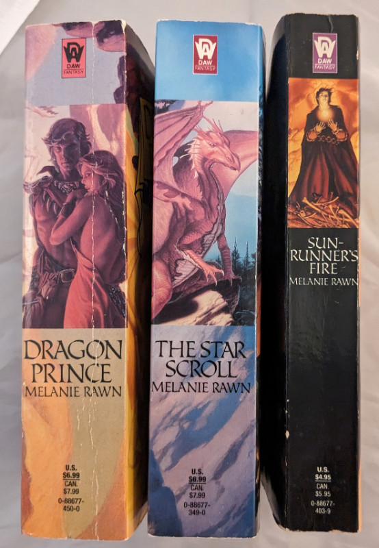 Dragon Prince trilogy by Melanie Rawn in Fiction in Oakville / Halton Region - Image 4