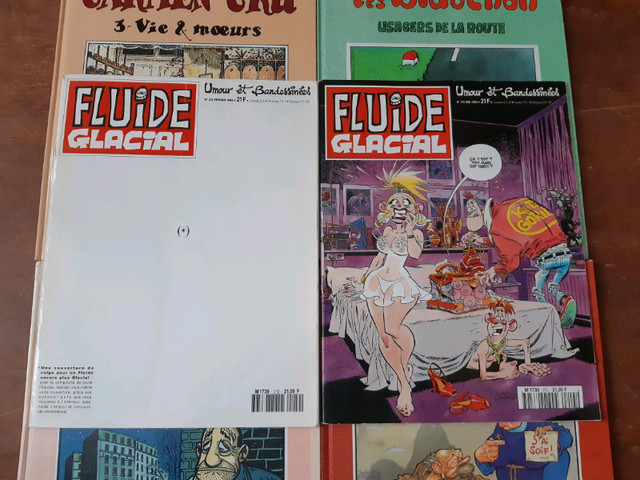 Fluide Glacia
Bandes dessinées BD
7 bd et magazines à vendre in Comics & Graphic Novels in Laurentides - Image 2