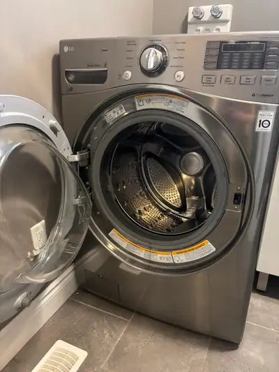 LG Front Load Smart Washer 5.2 cu.ft., View more