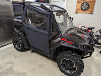 Polaris RZR XC Side by Side with plow and trailer 