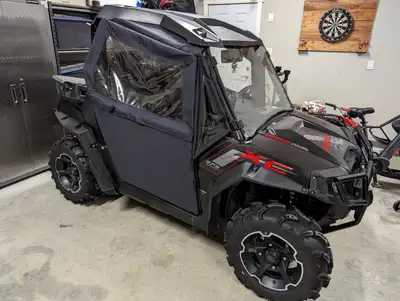  Polaris RZR 800 XC with Trailer. Low hours. Snow blade incl. 