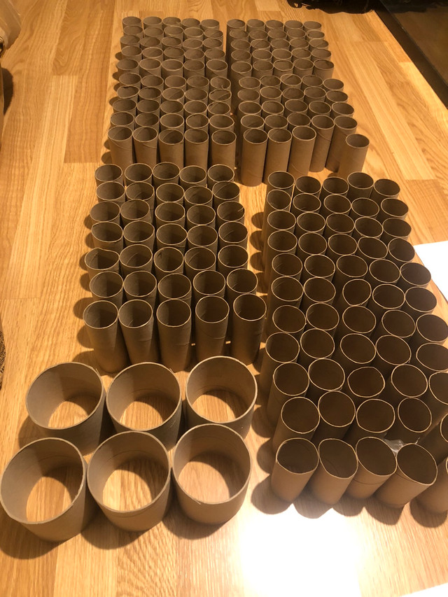 100, 200,  300 or more Empty Toilet Paper Rolls For Crafts, Etc in Hobbies & Crafts in City of Toronto