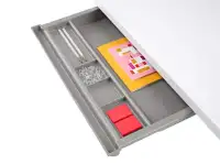 add-on desk Pencil Drawer 21" W x 16" D with rails