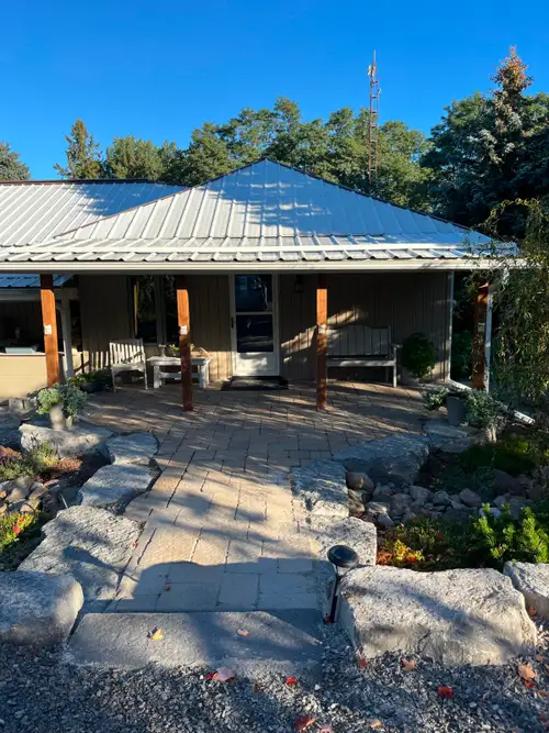Furnished, semi-detached bungalow with 2 parking spaces, front and back deck, private laundry, appli...