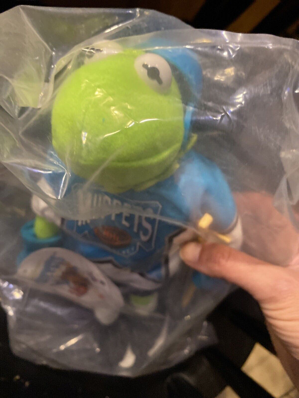 McDonald's Jim Henson's 11" NHL Hockey Muppets Plush Kermit Frog in Arts & Collectibles in Fredericton