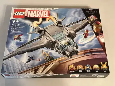 LEGO Marvel 76248 The Avengers Quinjet New Sealed, View more