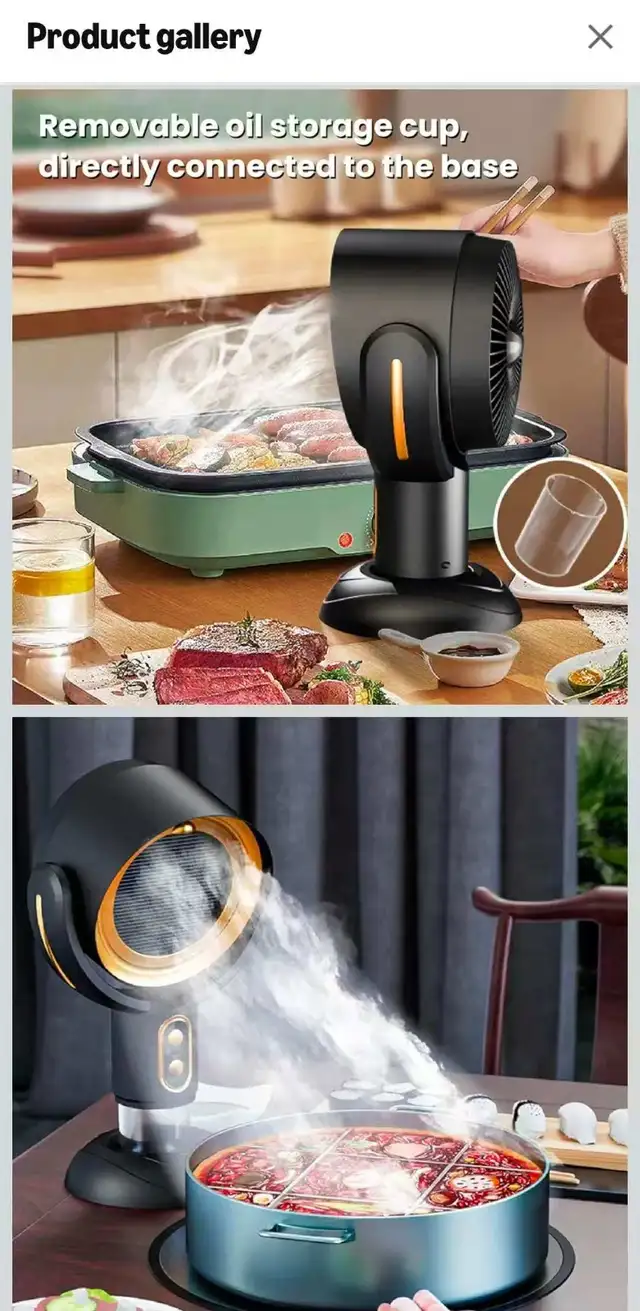 Portable Kitchen Range Hood in Stoves, Ovens & Ranges in Markham / York Region - Image 5