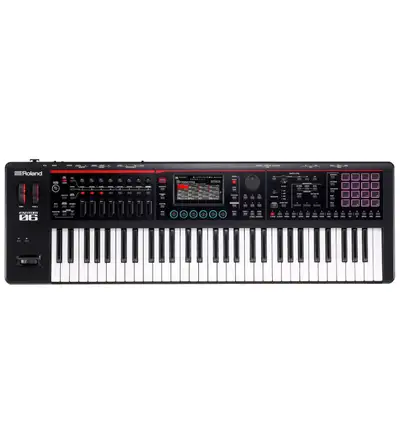 Description Still in its original box Includes heavy duty X keyboard stand FANTOM-06 brings your cre...