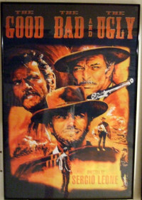 THE GOOD, THE BAD AND THE UGLY MOVIE POSTER