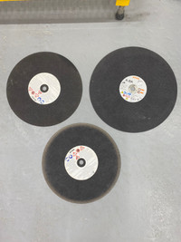 3 Grinding Wheels for Concrete Saw