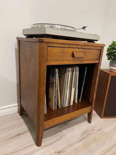 Vintage MCM Record Stand , View more