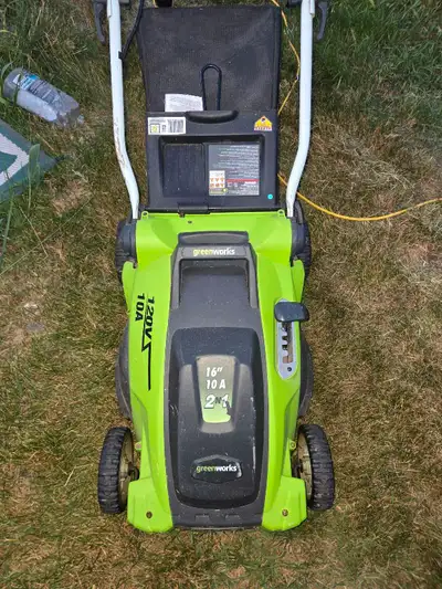 Greenworks Lawnmower, View more