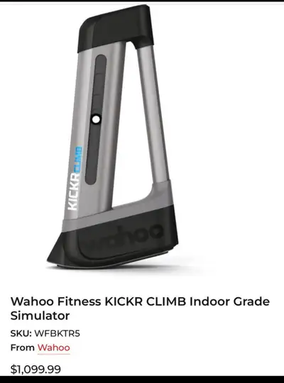 Trainer Accessory Wahoo Kickr , View more