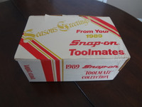 Snap-On Tools 1989 Toolmate Collector Mugs in Original Xmas Box