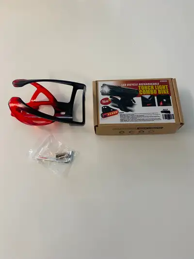 Selling a brand new set of front and rear, rechargeable LED bicycle lights, together with a good qua...