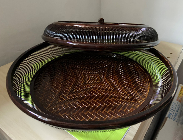 New Handicraft Bamboo Basket in Home Décor & Accents in Mississauga / Peel Region - Image 2