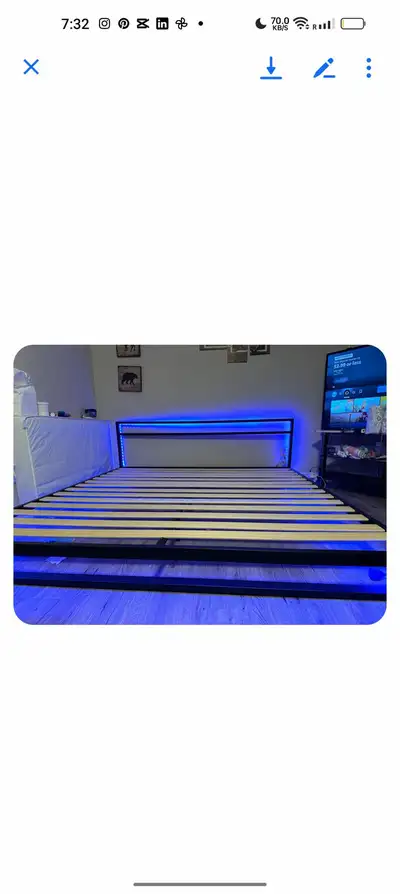Moving Out sale!!!!-  !!!!King Size Bed Frame & M, View more